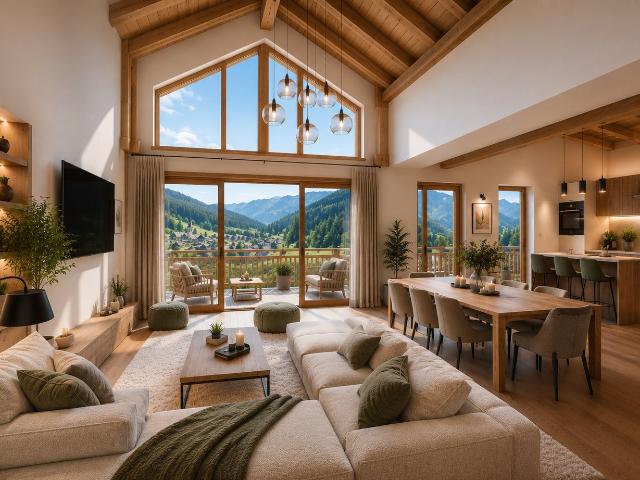 Exceptionnels appartements neufs de 2 chambres au cœur de La. m² La Clusaz