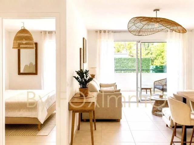 EXCLUSIF ! VILLENEUVE LOUBET 2 Pièces Résidence LUXE Rooftop piscine avec vue mer parking calme Faibles Charges