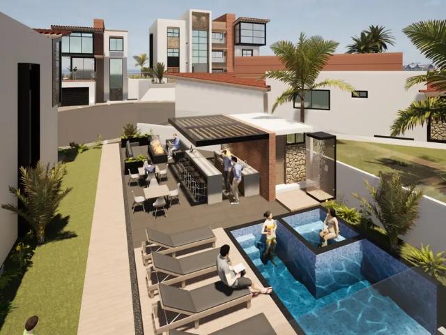 Exclusivo condominio en Rosarito con vistas impresionantes al mar