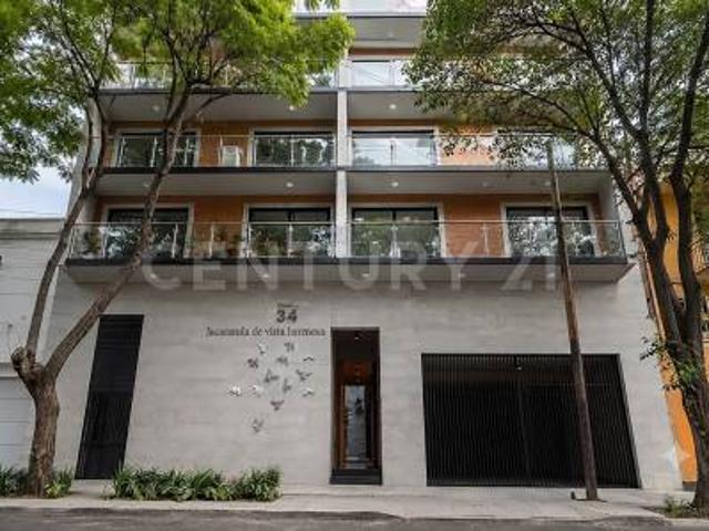 Exclusivo Departamento Amueblado con Roof Garden Privado en Roma Norte