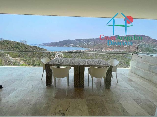 Exclusivo departamento en renta vacacional con vistas espectaculares de la Bahía de Puerto Marqués