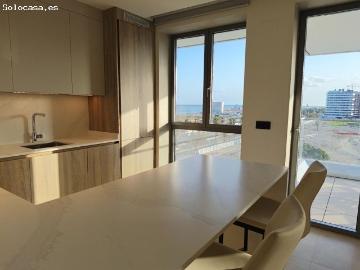 EXCLUSIVO PISO DE 1 DORMITORIO EN LAS MALAGA TOWERS VISION, TERRAZA DE 23 m2
