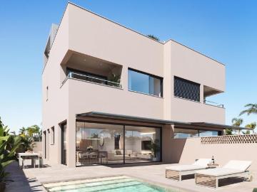 Exclusivo Residencial de 2 villas pareadas de lujo con vista. 135m² Pilar de la Horadada