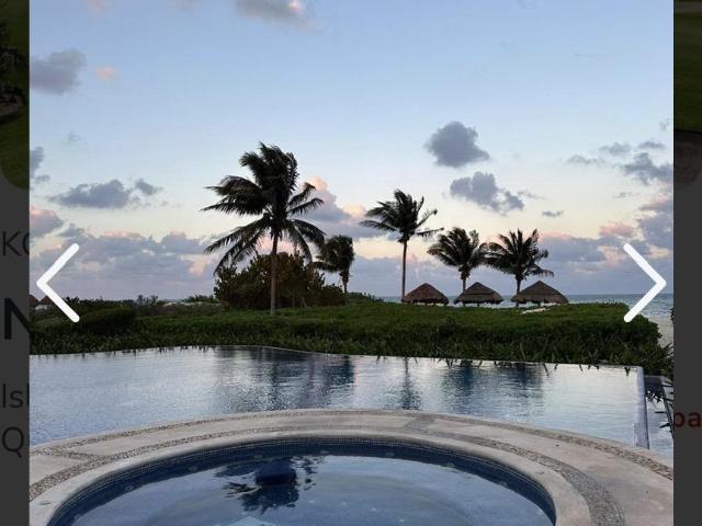 Exclusivo terreno residencial frente al mar en Playa Mujeres