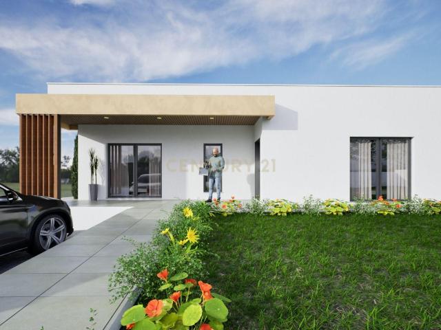 Exclusiva Moradia T4 Térrea de Arquitetura Contemporânea com Piscina | Lapas Village | Monte Redondo – Torres Vedras