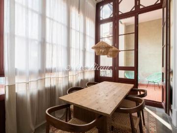Exclusiva vivienda con terraza privada en Eixample