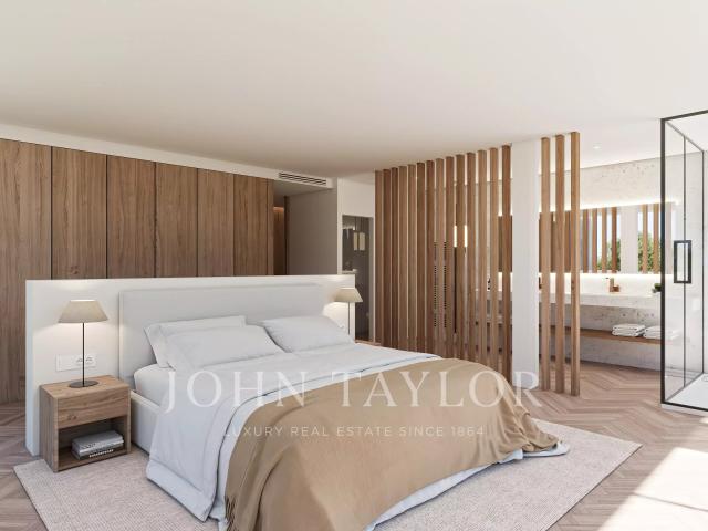 Exclusiva villa de obra nueva con piscina y gran jardín en Sa Coma de Bunyola