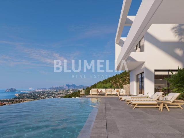 Exclusiva villa de lujo con vistas al mar en venta en Beniss. 434m² Benissa