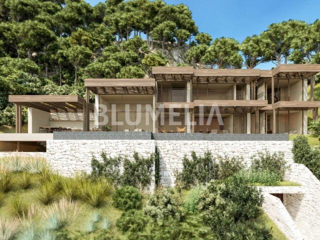 Exclusiva villa de lujo con vistas al mar en venta en la cos. 650m² Benissa