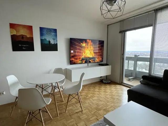 Exclusive 2 room apartment 66sqm with Cathedral View, large balcony, Pool & Gym | furnished