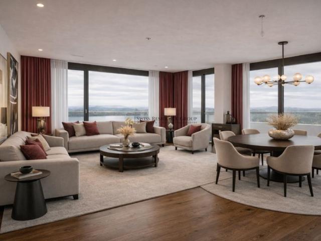 Exclusive 5.5 room apartment on the 33rd floor of the Three Point Tower