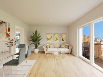 Exclusive city apartment: Full service & prime location 2 min. to the regional train station