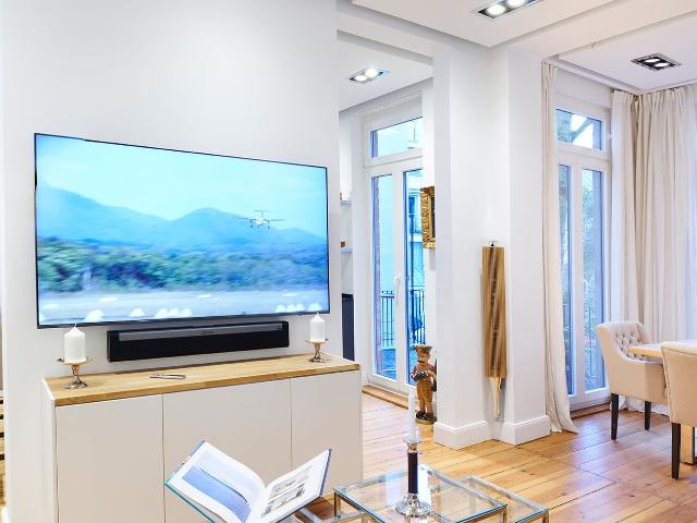 exclusive apartment in best location with river view and fireplace