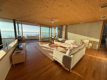 Exclusive architect designed house in a dream location with panoramic views of Lake Ammersee