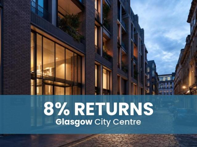 Exclusive Glasgow Buy to Let Apartment – 7.5% Rental Yields | Capital Growth Investment only
