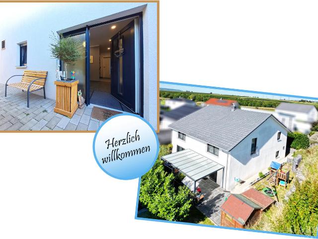 Exclusive Doppelhaushälfte KfW 55 mit Doppelgarage und SmartHome