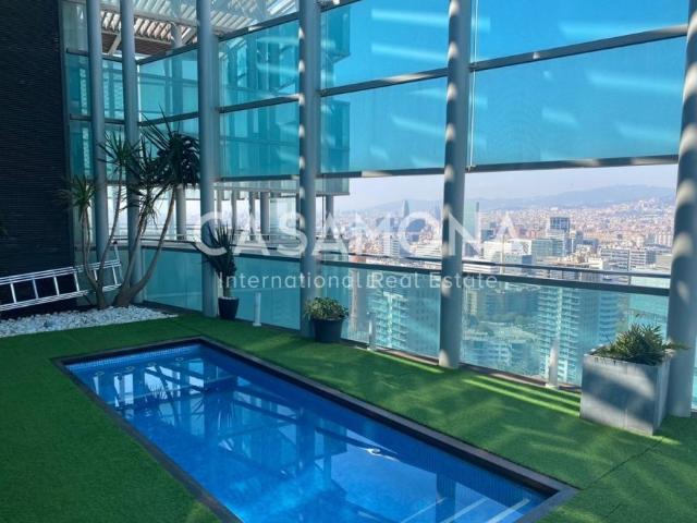 Exclusive Duplex Penthouse on the 25th Floor with a Private Pool in Diagonal Mar