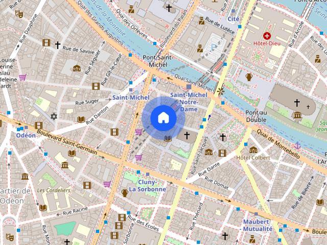 Exclusive flat near Notre Dame de Paris
