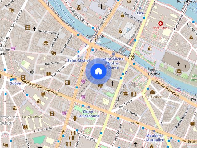 Exclusive flat near Notre Dame de Paris