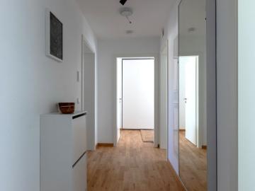 Exclusive, fully furnished 2 room apartment with skyline view in Frankfurt am Main, Frankfurt Amsterdam Apartments for Rent
