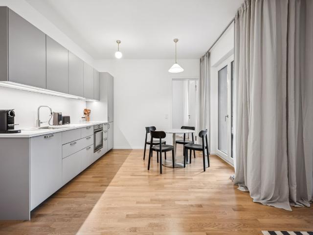 Exclusive Furnished 2 Room Apartment with Private Garden & Terrace in a Luxury New Build Complex in Berlin Schöneberg, Berlin Amsterdam Apartments for Rent