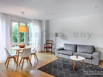 Exclusive, furnished 3 bedroom flat with garden in Schwabing West