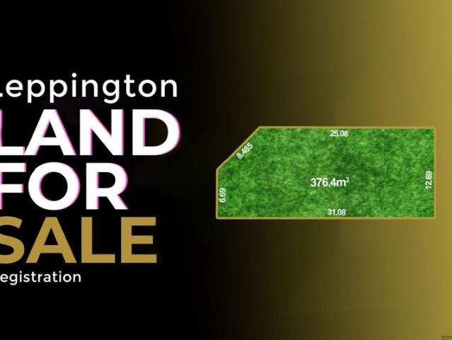 Exclusive Land Opportunity in Leppington Registered Land