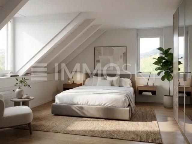 Exclusive living above the rooftops with a gallery and a view