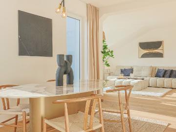 Exclusive Living Experience – Luxurious 3 Room Penthouse with South Facing Terrace Near the Rhine*, Dusseldorf Amsterdam Apartments for Rent