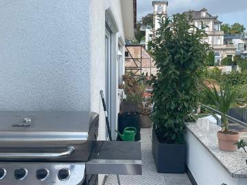 Exclusive penthouse flat above the roofs of Neustadt!