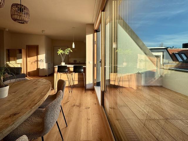 Exclusive Penthouse with Elevator & South Facing Terrace – Design Furnished, 2 Bedrooms, Near Mitte, Berlin Amsterdam Apartments for Rent