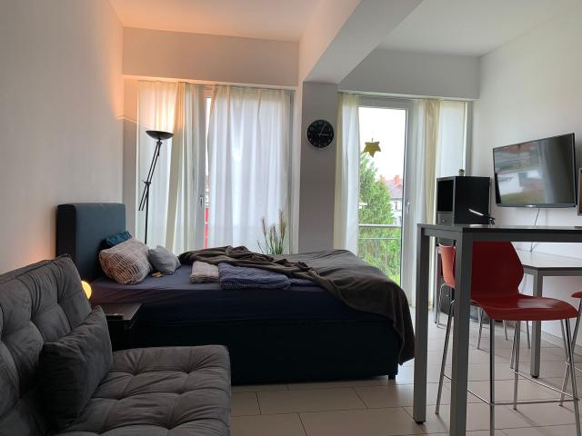 ☆ Exclusive wellness oasis by Rabe ✔Fitness ✔Coworking ✔Parking ✔Washing machine, Karlsruhe Amsterdam Apartments for Rent