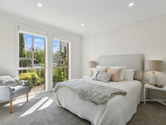 Exclusive three bedroom villa featuring a pristine backyard
