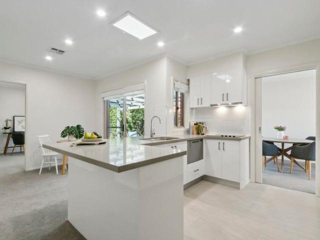 Exclusive three bedroom villa featuring a pristine backyard