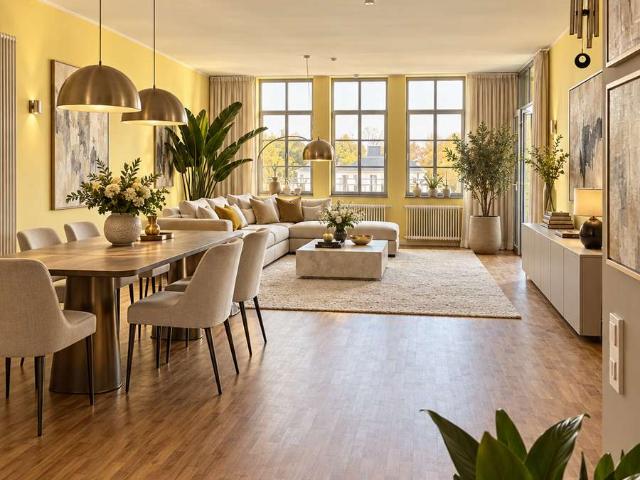 Exclusives Loft mit West Loggia und Einbauküche