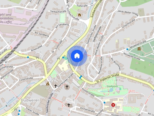 Exclusives Penthouse mit Dachterrasse in Dudweiler