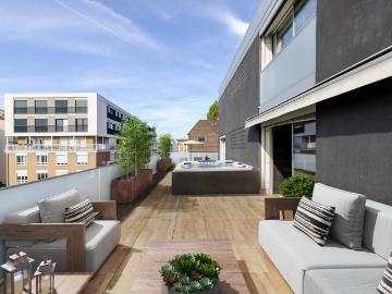 Exklusivität Großartiges modernes Penthouse im Herzen von Saint Jean