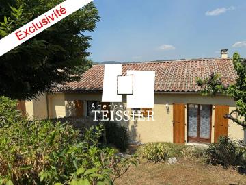 Exclusivité, 07140 Les Vans à 5 min: confortable villa de pla