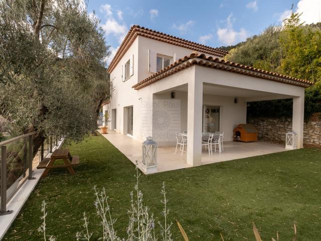 EXCLUSIVITE TOURRETTES SUR LOUP Maison vue mer panoramiq. 147m² Tourrettes sur Loup