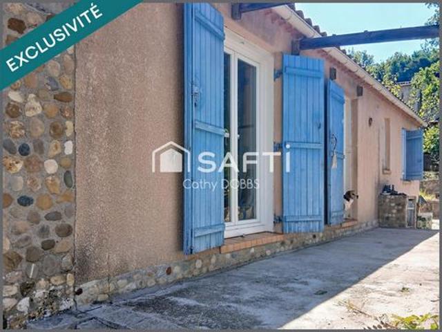 Exclusivité: Villa de plain pied Terrain clôturé
