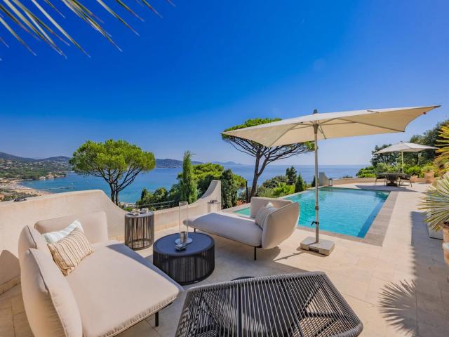 Exclusivite Villa Luxueuse En Position Dominante 150m² Sainte Maxime