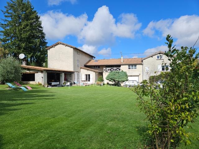 Montanay 69250 Propriété rare 320 m²: maison principale + appartement indépendant, Grand jardin arboré à 20 min de Lyon