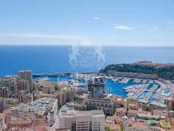 Exclusivite' Beausoleil – Penthouse avec vue mer, à quelques. 108m² Beausoleil