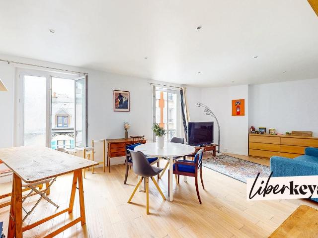 Exclusivité Charmant 2 pièces lumineux avec grand séjour 48m² Boulogne Billancourt