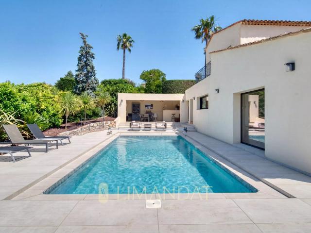 Exclusivité – Domaine Privé de Val d'Azur, Valbonne – Villa 4 chambres – Vue mer – Piscine