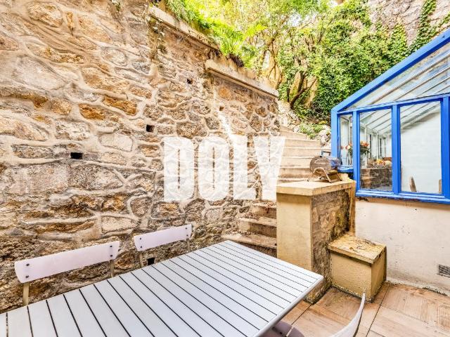 EXCLUSIVITÉ DOLY MAISON AVEC JARDIN QUARTIER DE LA MOUZAIA 75019