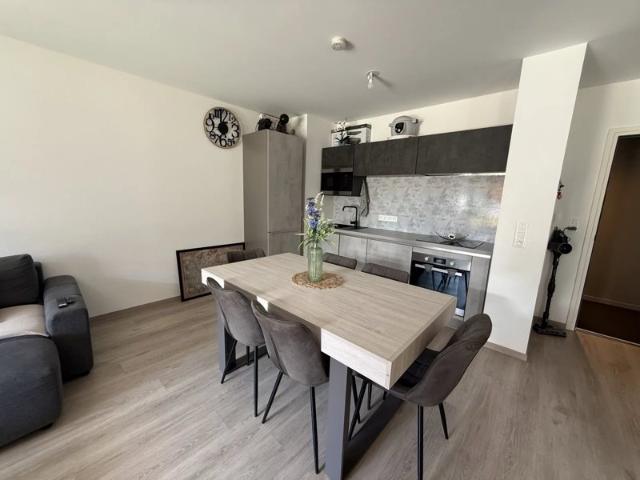 ? EXCLUSIVITÉ FANN’IMMO – Appartement meublé T1 avec terrasse, jardin et parking à Basse Ham