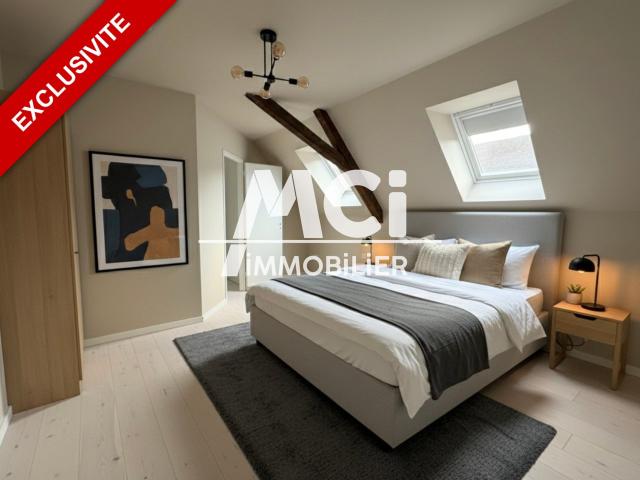 Exclusivité Mci Immobilier Appartement T2 centre Espalion avec garage