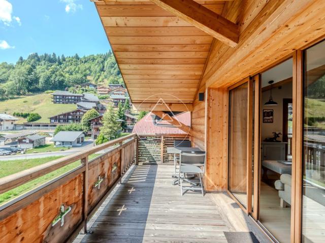 Exclusivité Magnifique appartement de 3 chambres en dernie. 88m² Les Gets