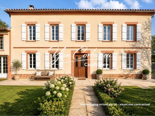 EXCLUSIVITÉ – MAISON DE MAÎTRE XIX ? SIÈCLE | ENTIÈREMENT RÉNOVÉE | PARC DE 2 011 m² | RARE